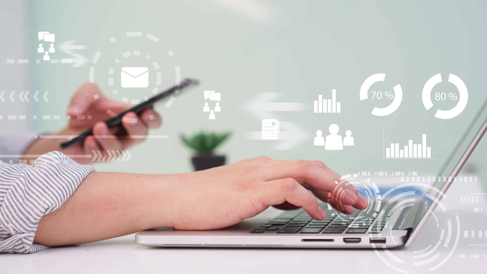 Actividad de una personal traqueada por software de ciberseguridad